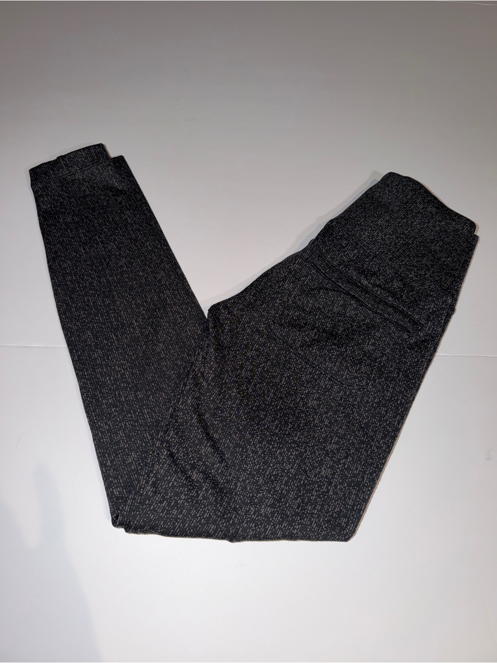 Athleta Black and Grey Leggings